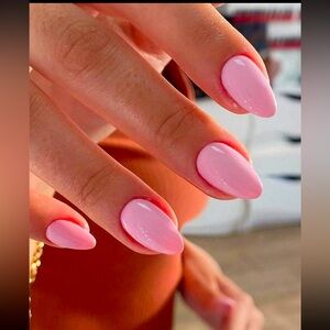 Petal Pink Short Almond Press On Nails 💅🌟 24 Piece Set
